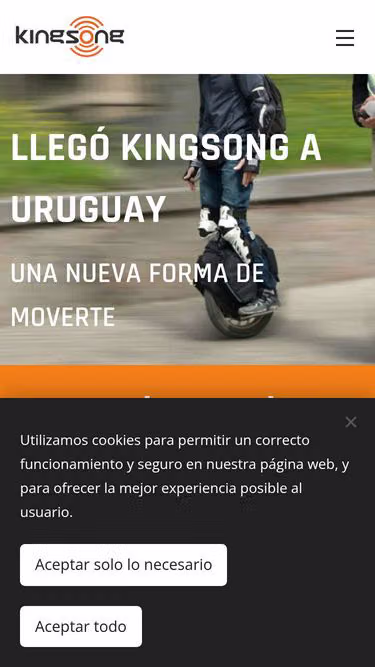 Screenshot of kingsong.uy