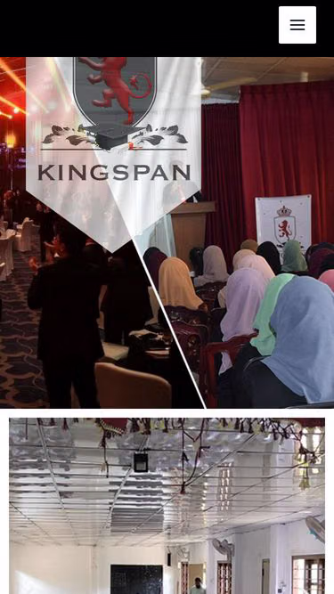 Screenshot of kingspan.lk