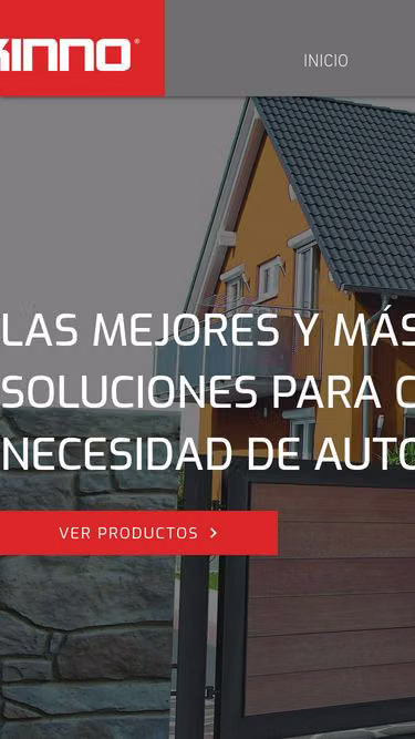 Screenshot of kinno.com.mx