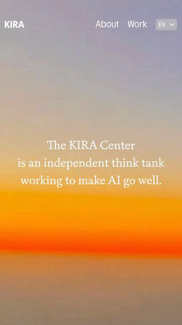 Screenshot of kira.eu