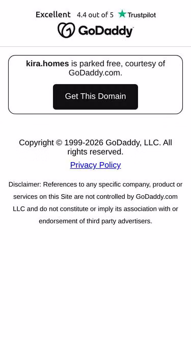Screenshot of kira.homes