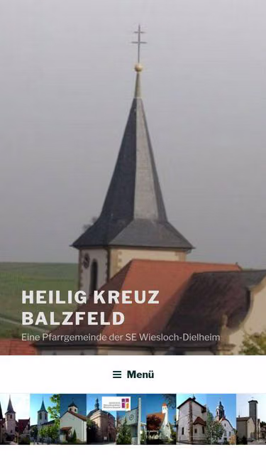 Screenshot of kirche.site