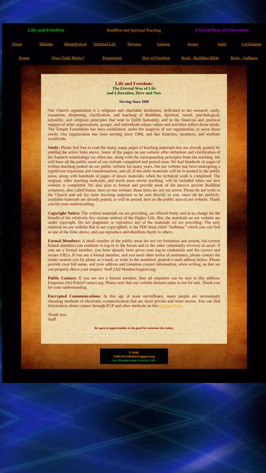 Screenshot of kirtan.net