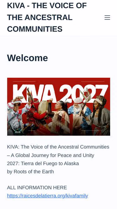 Screenshot of kiva.family