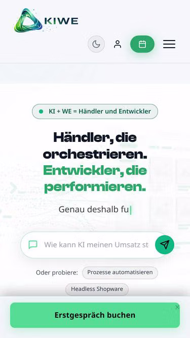 Screenshot of kiwe.io