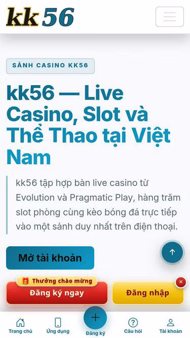 Screenshot of kk56.asia