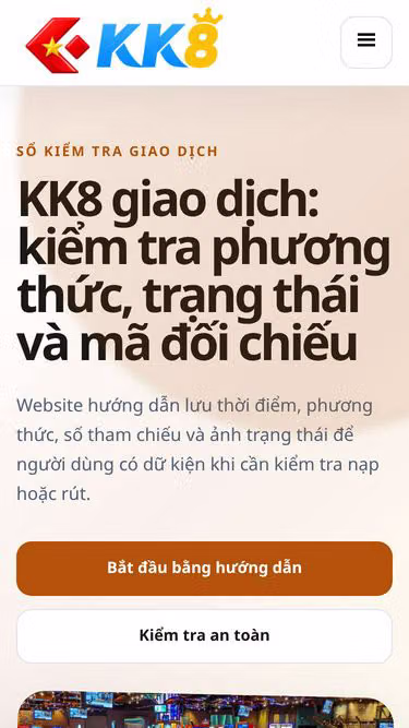 Screenshot of kk8.capital