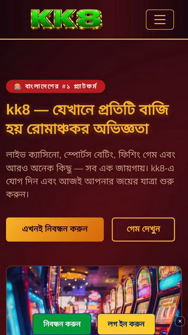 Screenshot of kk8.run