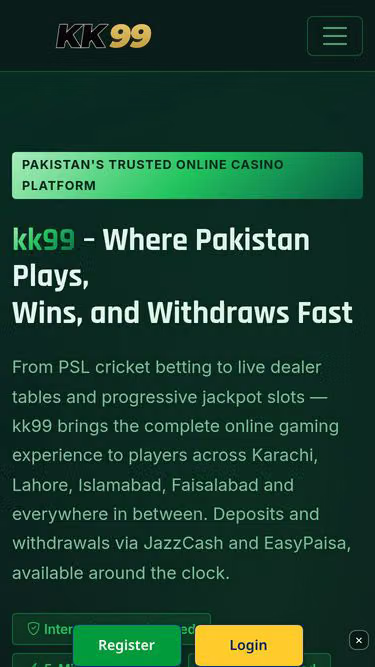 Screenshot of kk99.cam