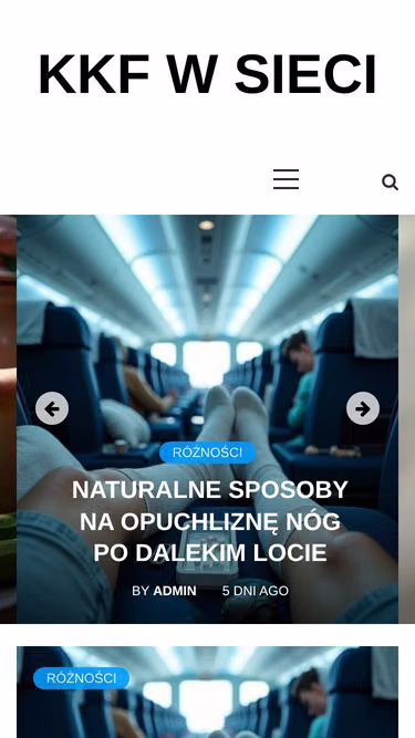 Screenshot of kkf.zgora.pl