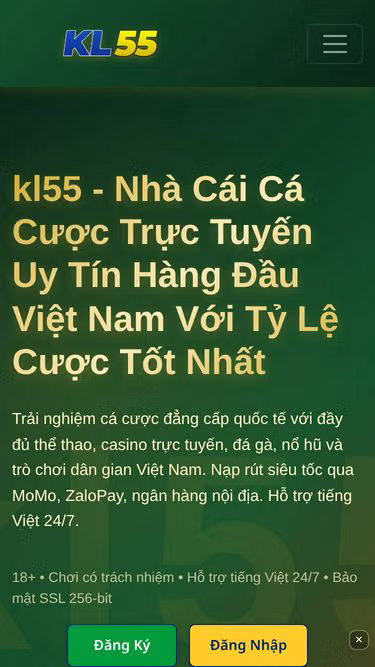 Screenshot of kl55.io
