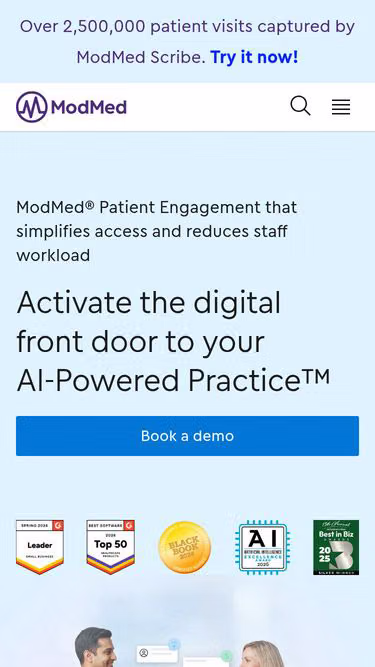 Screenshot of klara.com