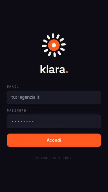 Screenshot of klara.marketing