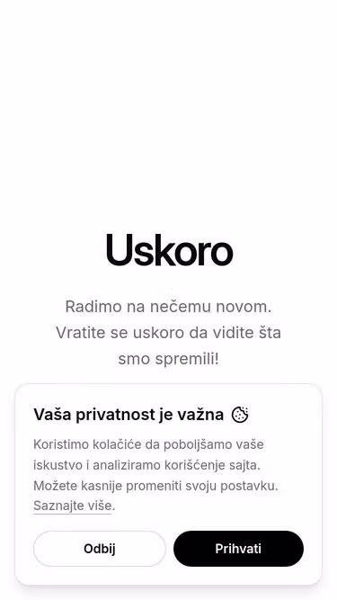 Screenshot of klara.rs