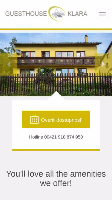 Screenshot of klara.sk