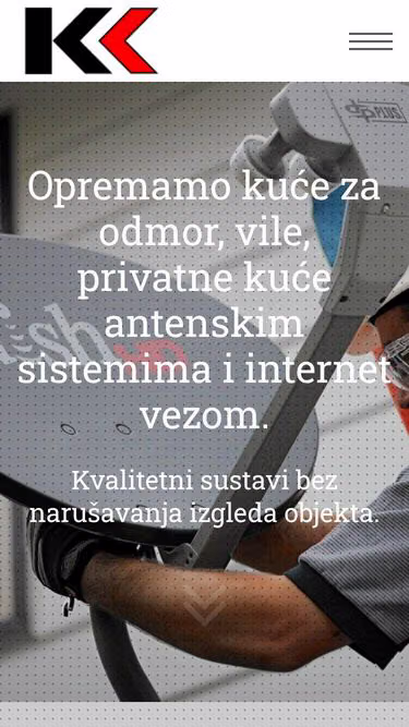 Screenshot of klaus.hr