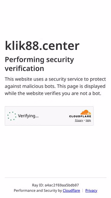 Screenshot of klik88.center