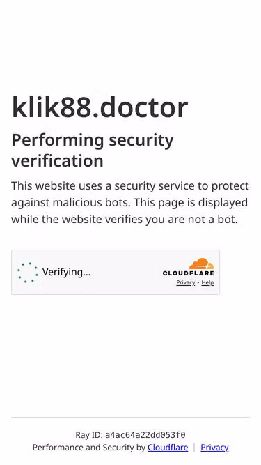 Screenshot of klik88.doctor