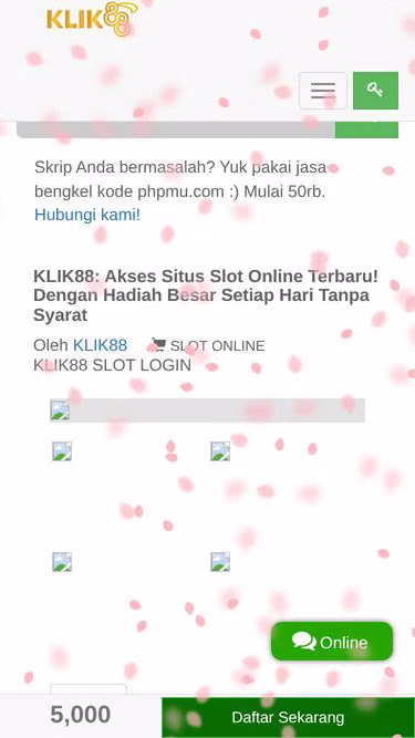 Screenshot of klik88.fit