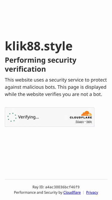 Screenshot of klik88.style