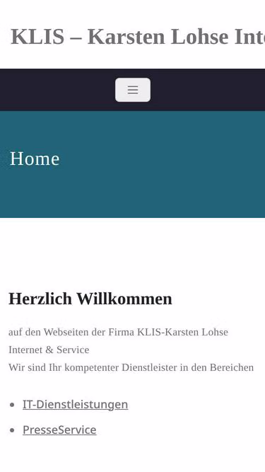 Screenshot of klis.de