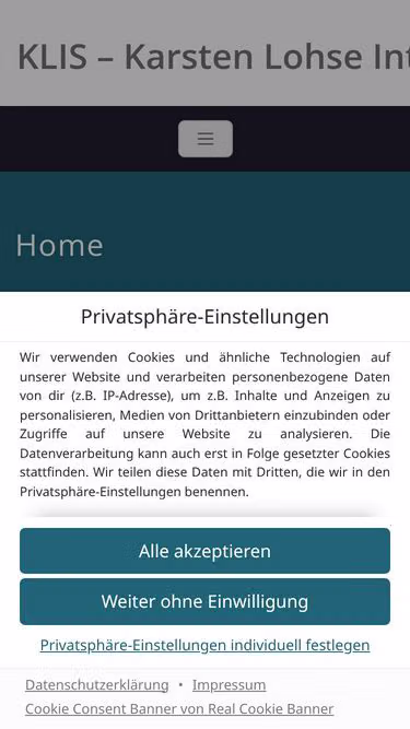 Screenshot of klis.org