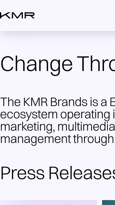 Screenshot of kmr.email