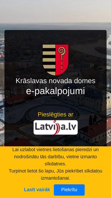 Screenshot of knd.lv