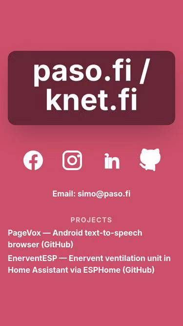 Screenshot of knet.fi