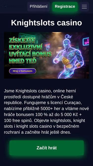 Screenshot of knightslots.cz