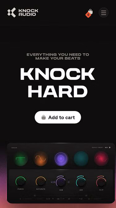 Screenshot of knock.academy