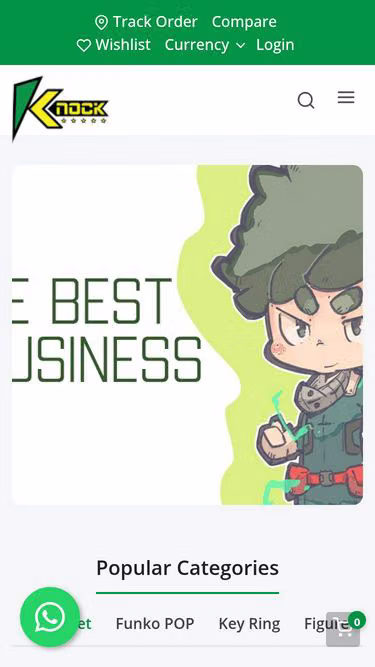 Screenshot of knock.com.bd