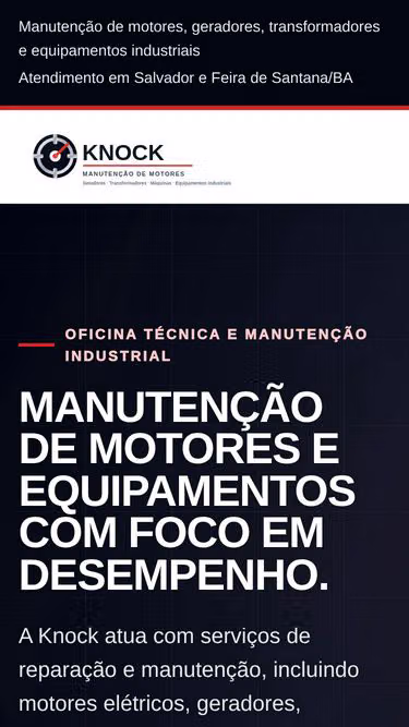 Screenshot of knock.com.br