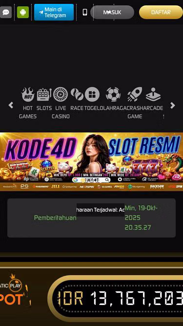 Screenshot of kode4d.me