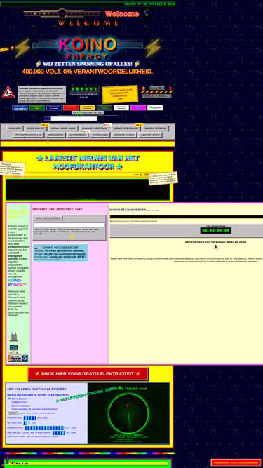 Screenshot of koino.energy