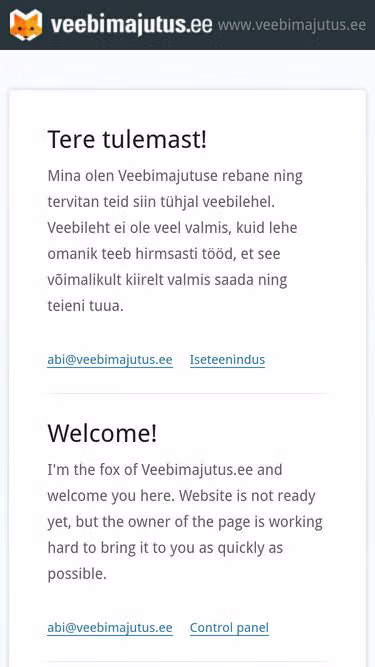 Screenshot of kokoo.ee