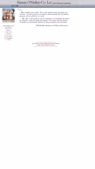 Screenshot of kom.ie