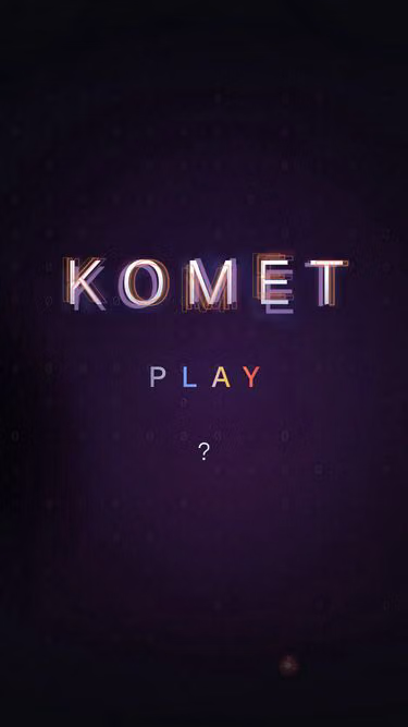 Screenshot of komet.run