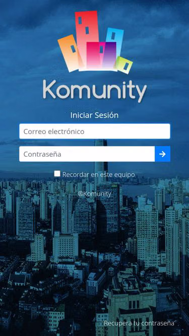 Screenshot of komunity.mx
