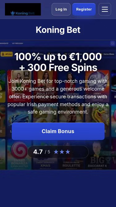 Screenshot of koningbet.digital