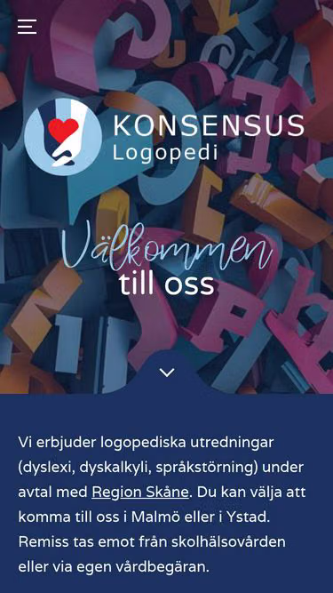 Screenshot of konsensus.info