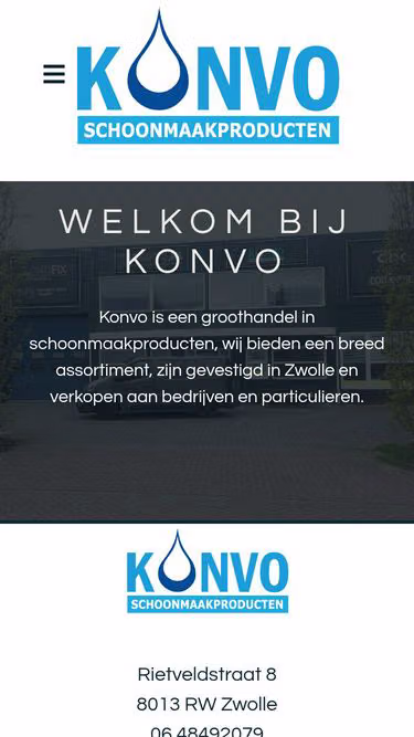 Screenshot of konvo.nl