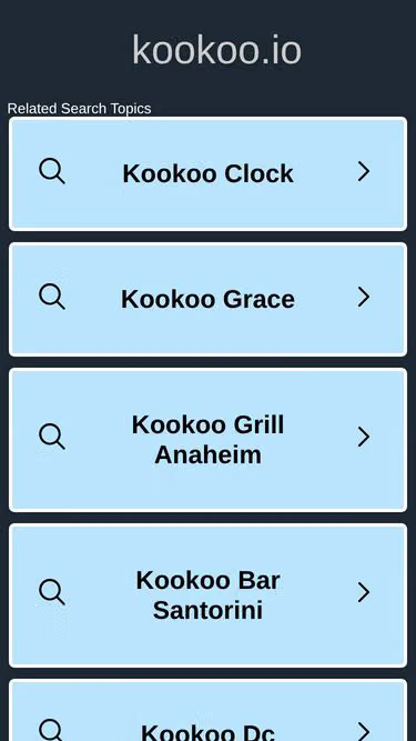 Screenshot of kookoo.io
