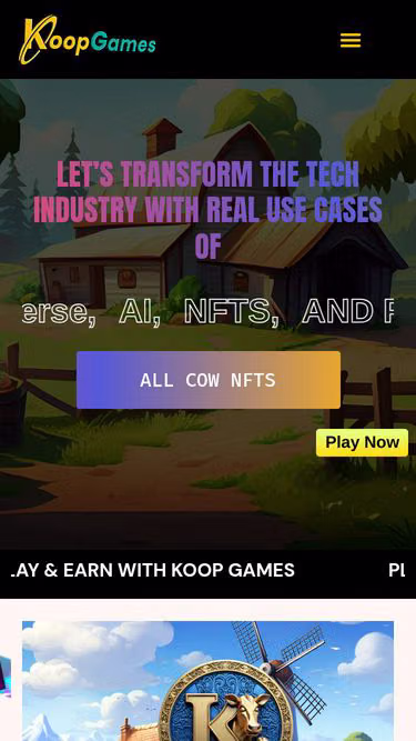 Screenshot of koop.games