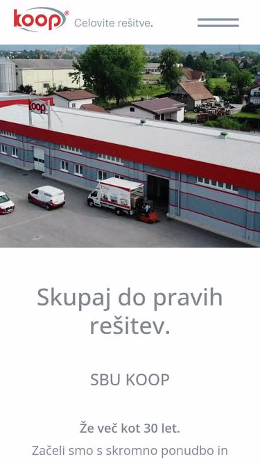 Screenshot of koop.si