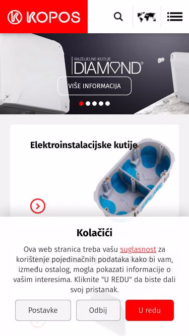 Screenshot of kopos.hr