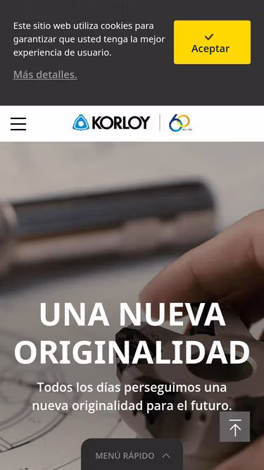 Screenshot of korloy.cl