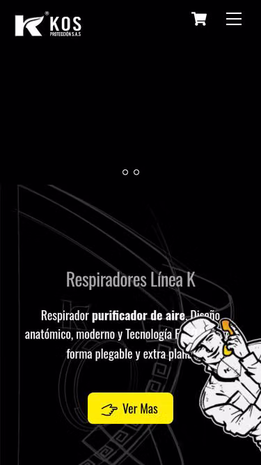 Screenshot of kos.com.pa