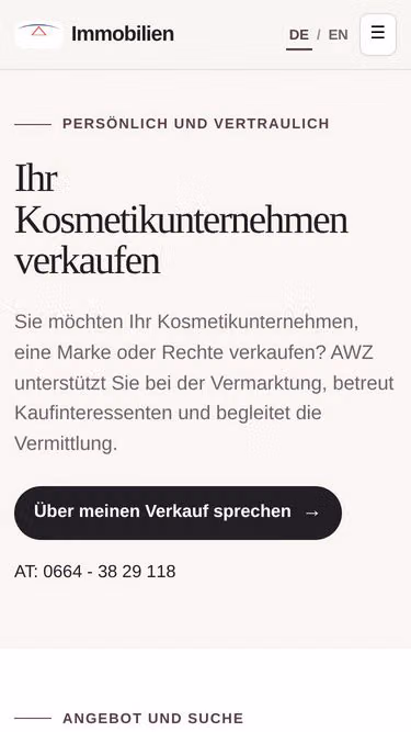 Screenshot of kosmetika.at