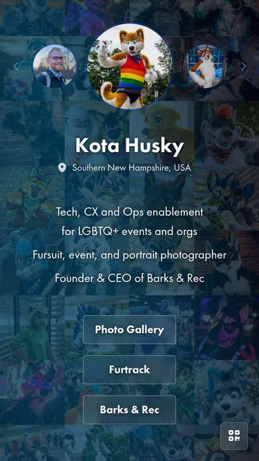 Screenshot of kota.dog